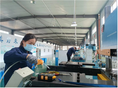 潘集區(qū):企業(yè)新春忙生產(chǎn) 力爭首季開門紅